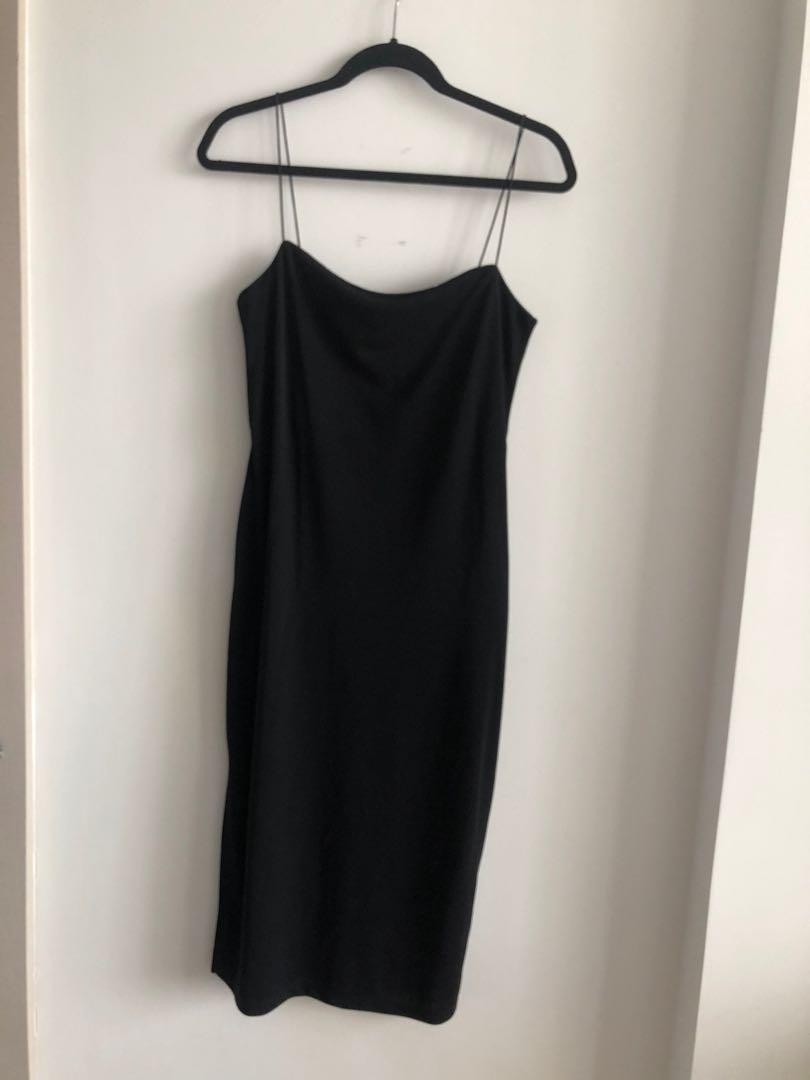 thin spaghetti strap dress