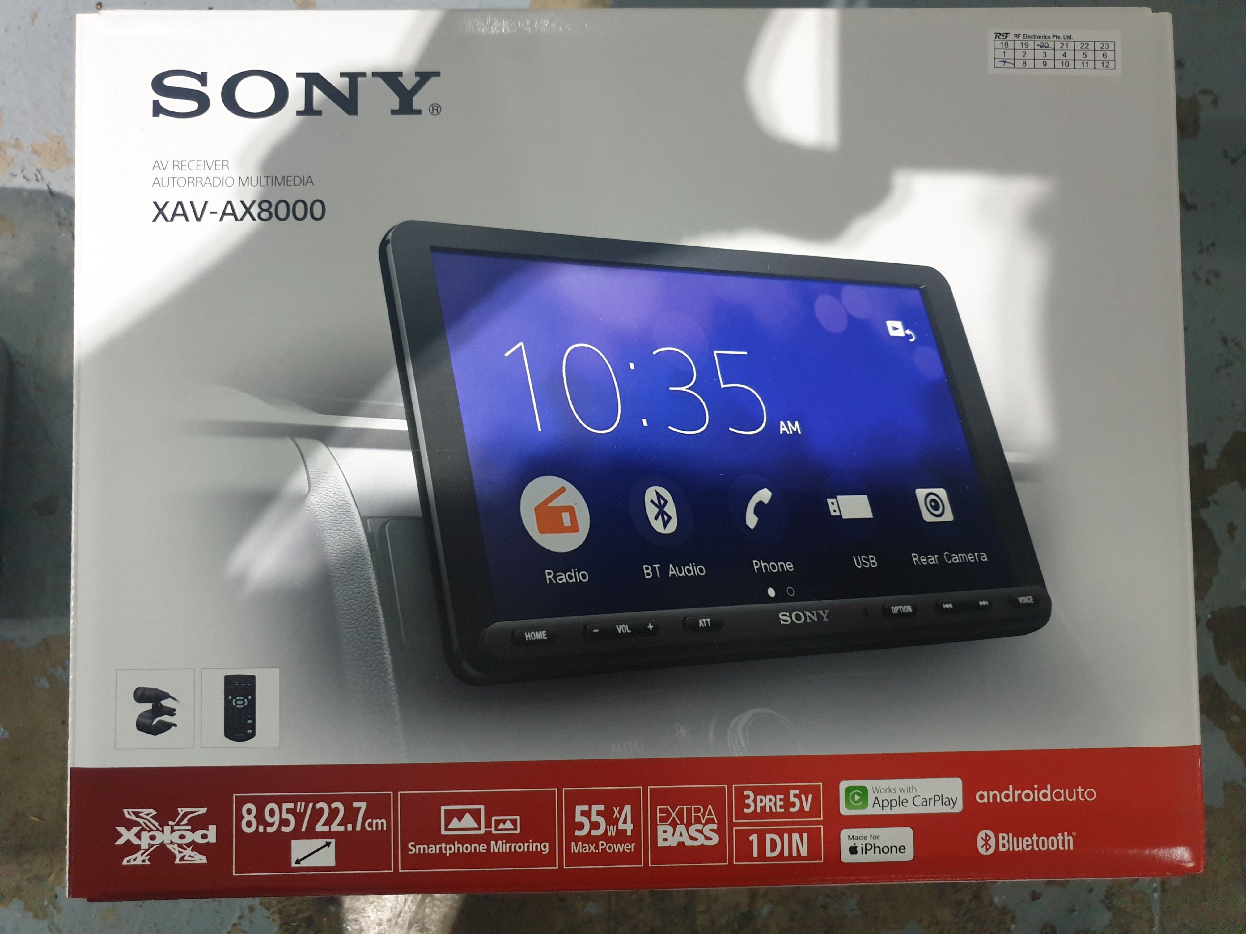 Sony car head unit (XAVAV8000), Everything Else on Carousell