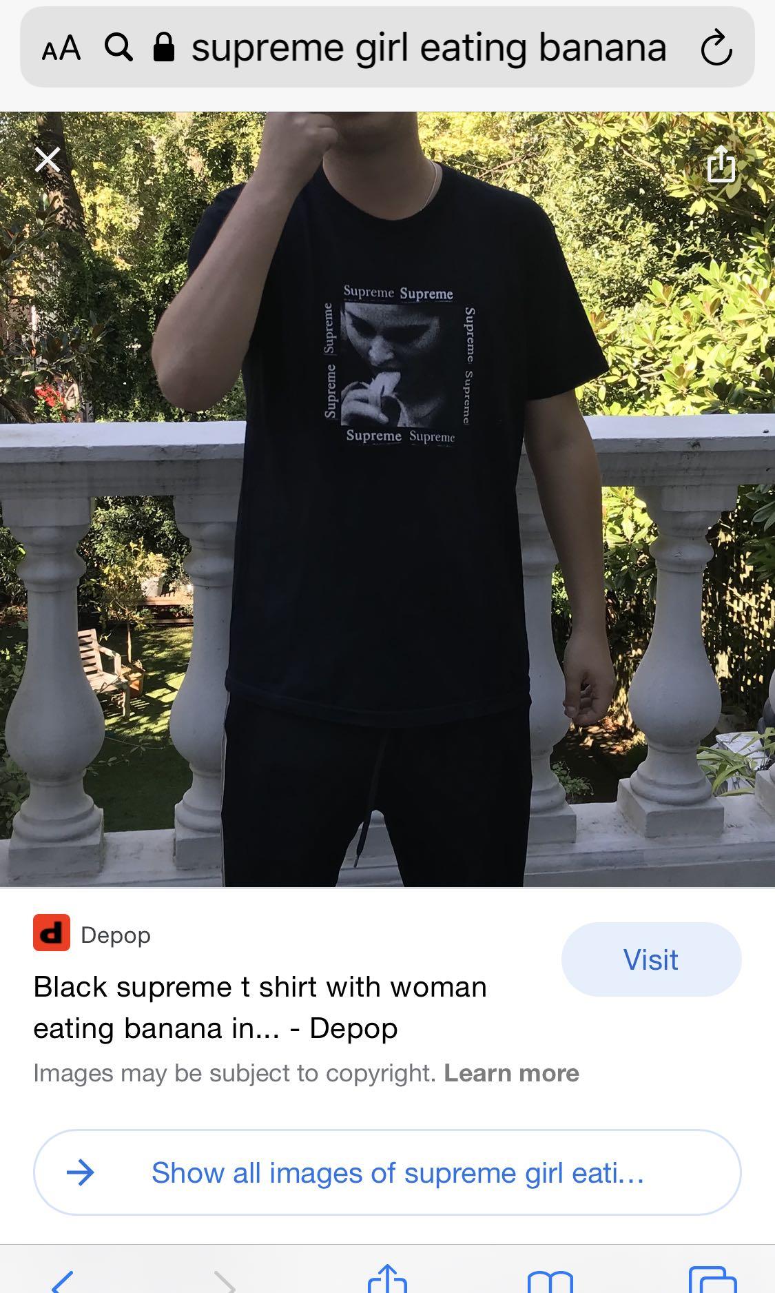Supreme 2025 banana merch