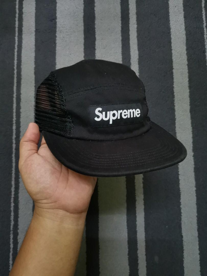 Supreme Mesh Side Panel Camp Cap, Men's 