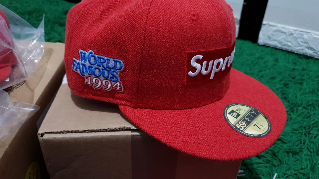 Supreme New Era World Famous Fitted Cap 