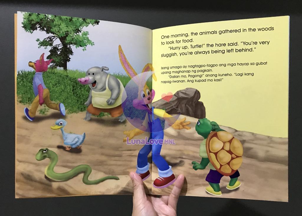 The Turtle and the Hare (Ang Pagong at ang Kuneho) | Lampara Books
