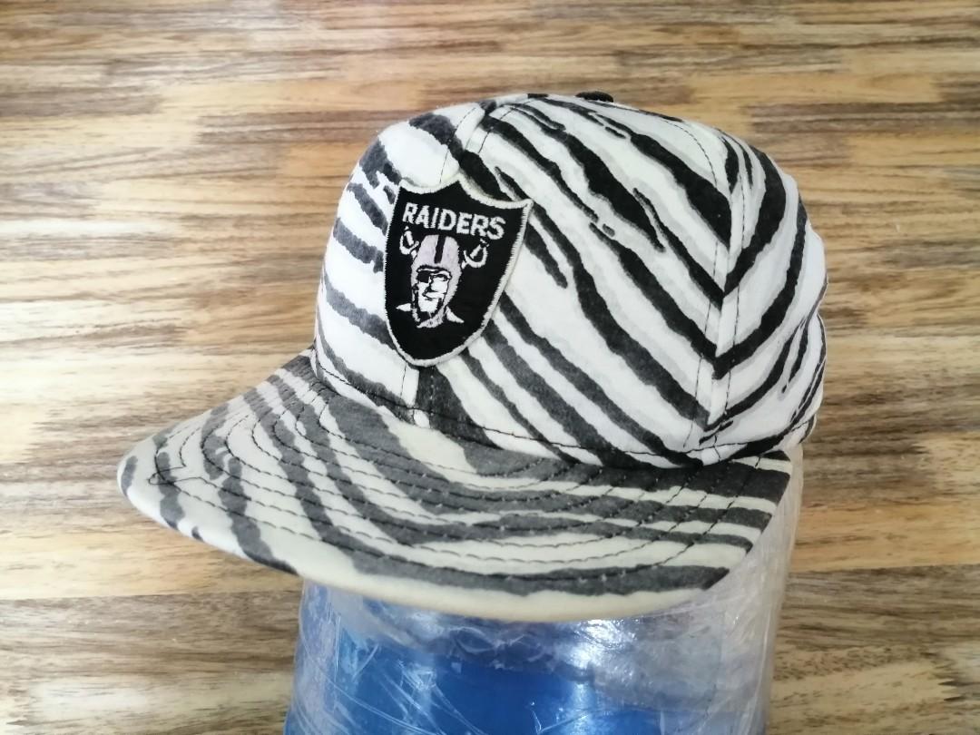 Topi Vintage RAIDERS NFL ZUBAZ Snapback Cap Men s Fashion