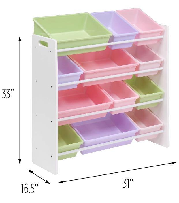 Toy Organizer Toy Storage Rack, Hobbies & Toys, Toys & Games on Carousell