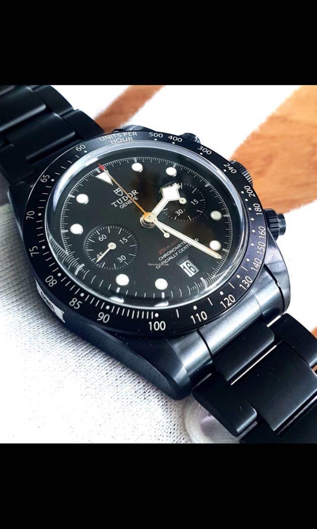 Tudor Black Bay Chrono 79360DK Limited Edition, 名牌, 手錶- Carousell