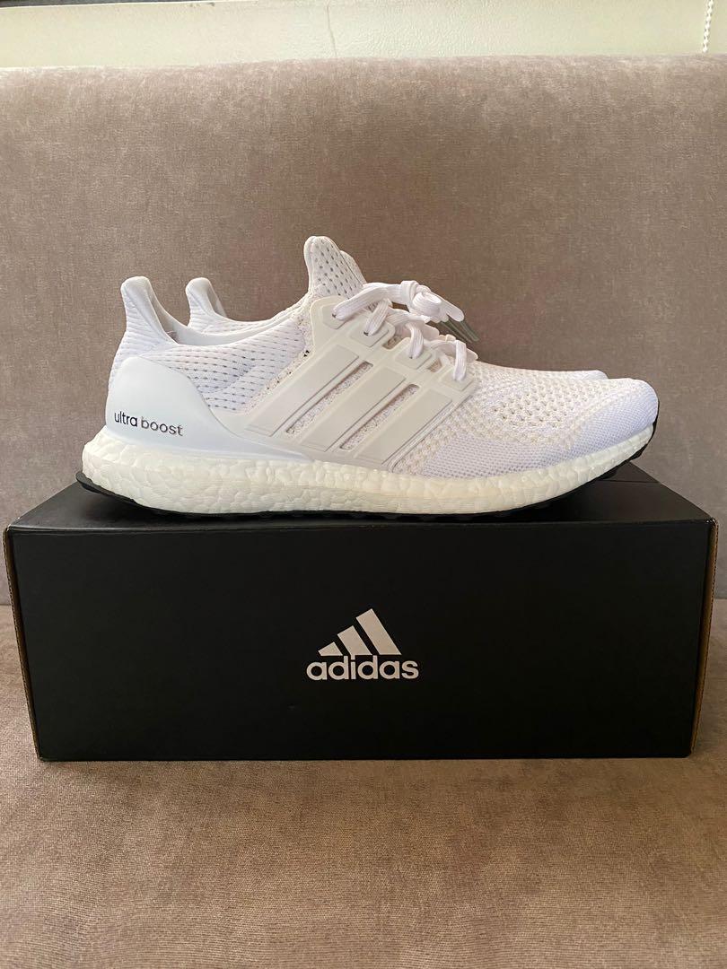 Ultraboost 1 0 Core White Men S Fashion Footwear Sneakers On Carousell