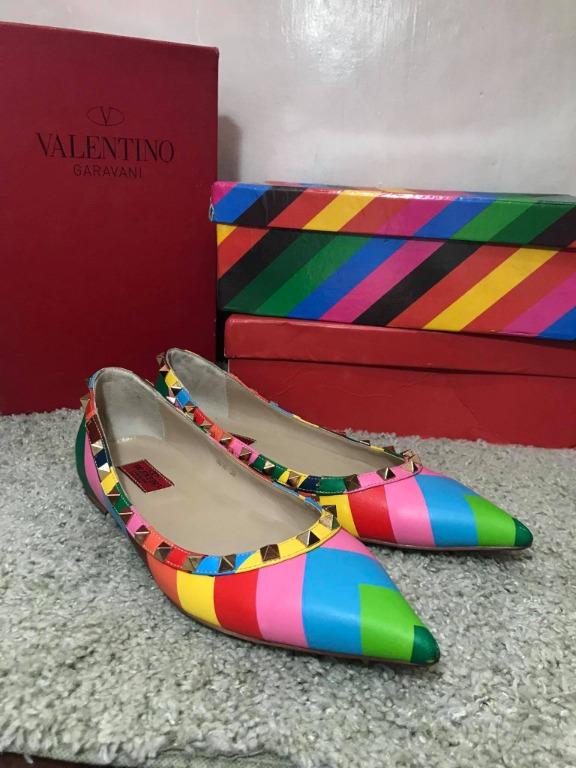 Valentino rainbow rockstud hot sale