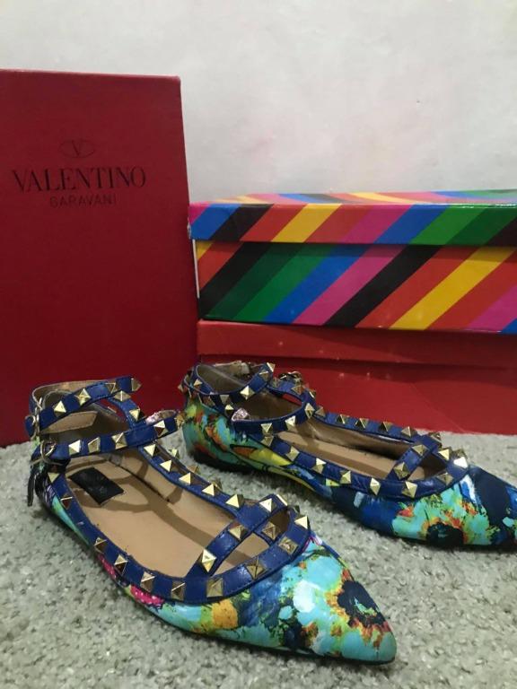 Valentino caged sales ballet flats