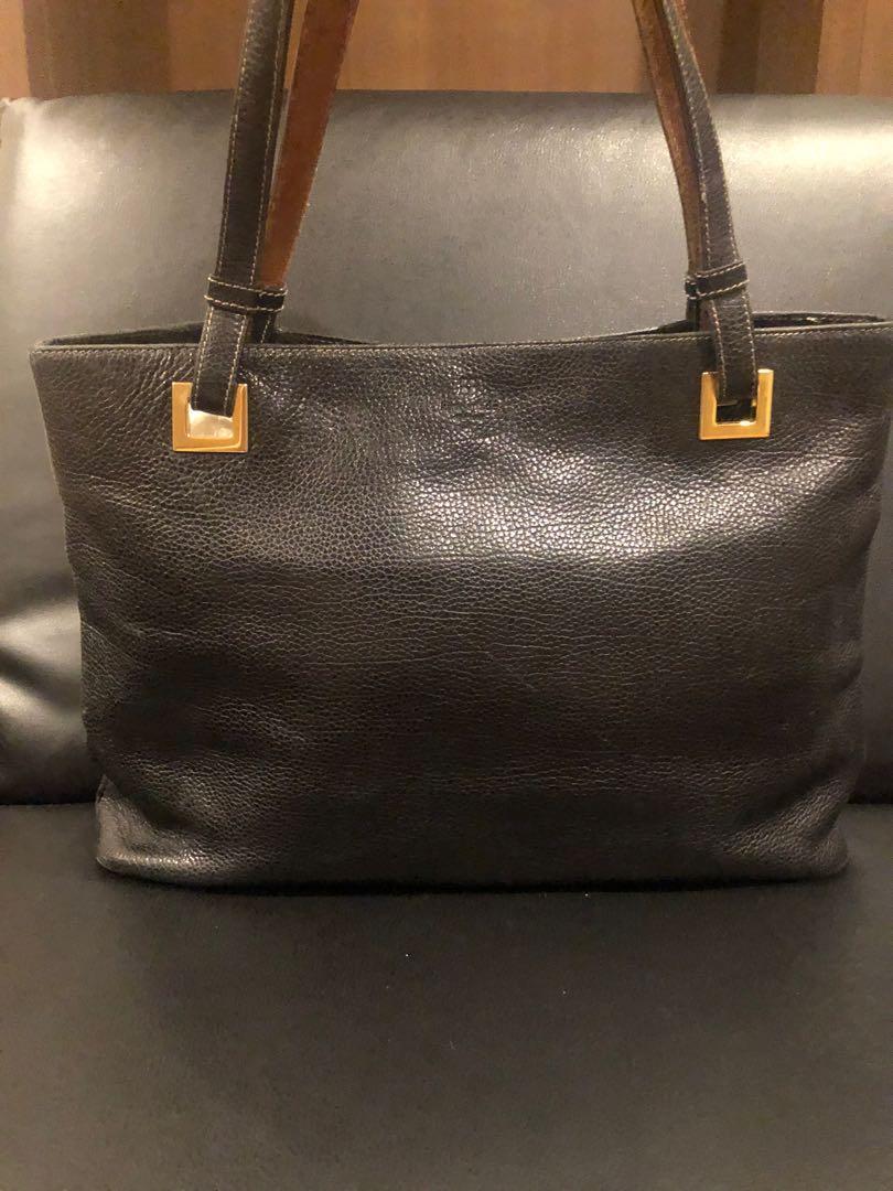 Vintage Kate Spade Black Leather Bag, Women's Fashion, Bags & Wallets, Tote  Bags on Carousell