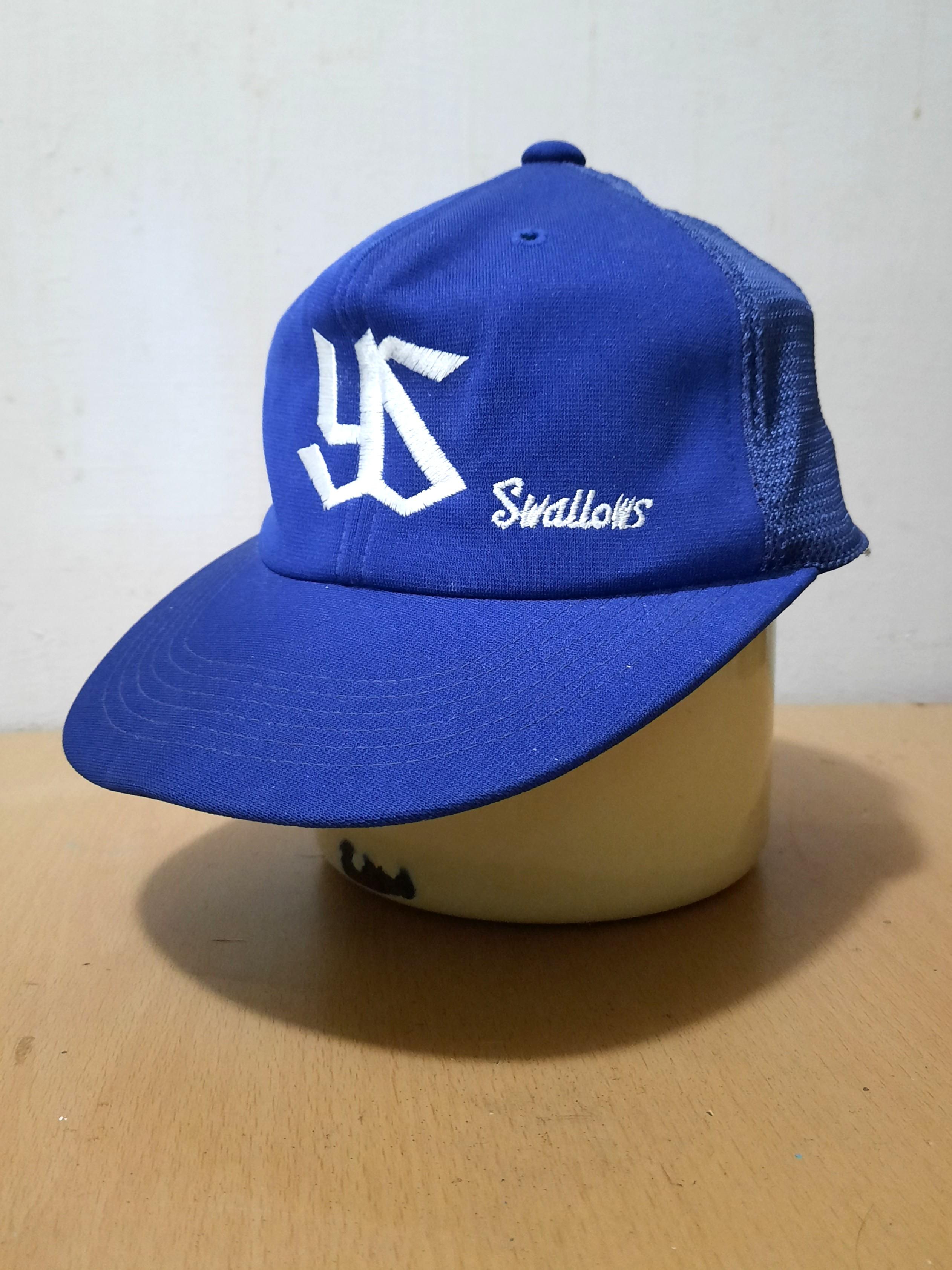 Vintage adjustable Yakult Swallows hat from Japan pro baseball