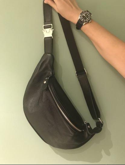 Waist bag top kulit original