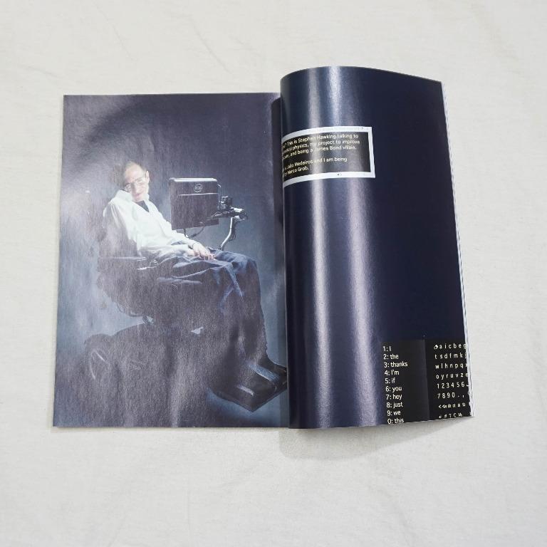 15 Wired Magazine Stephen Hawking 霍金特集 興趣及遊戲 玩具 遊戲類 Carousell