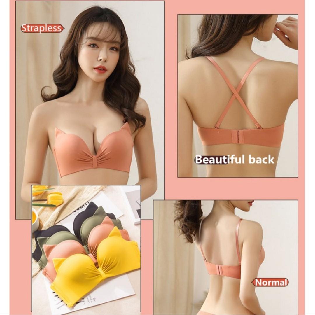 Cute Bralette, Women's Fashion, New Undergarments & Loungewear on Carousell