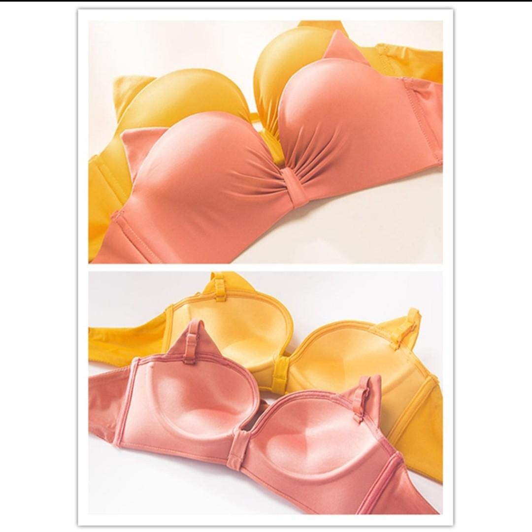 Xianqifen super push up brassiere Girl plus size sexy bras set for women  lingerie wireless seamless brief bralette bh underwear - AliExpress