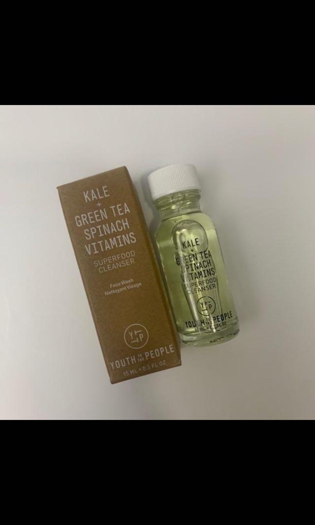 kale face cleanser