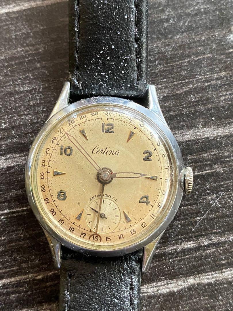 1950s Certina Pointer Date gents watch