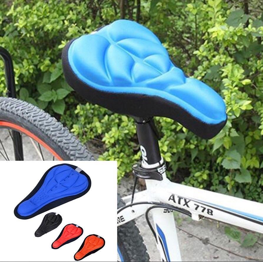 cushioned bicycle seat covers