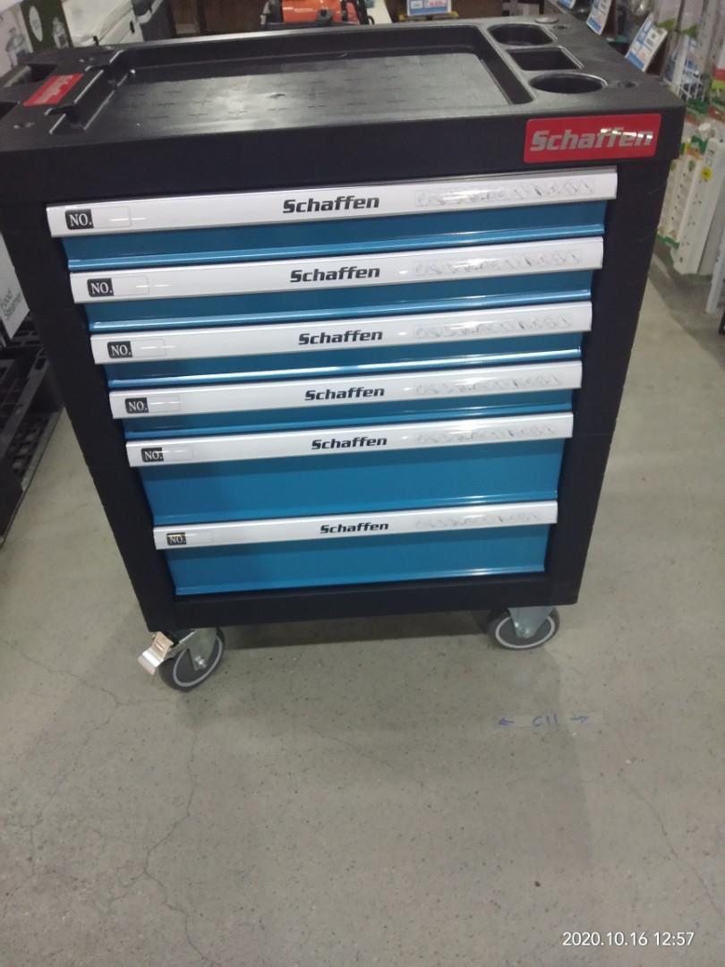 6 Drawer tool Wheel size 125mm 683x460x900mm Maximum load 300kg