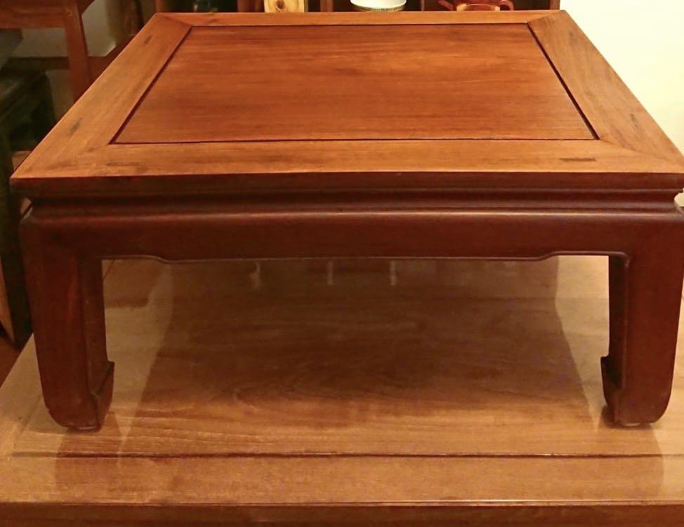 花梨木獨板日式茶桌 傢俬 家居 傢俬 Carousell