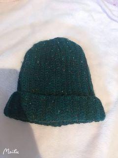 綠色毛帽