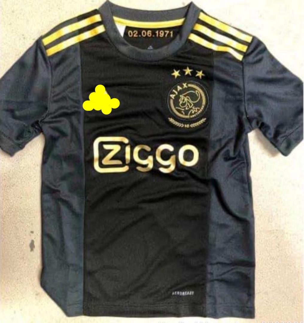 ajax jersey black