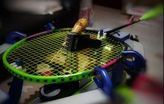 badminton racket restringing near me
