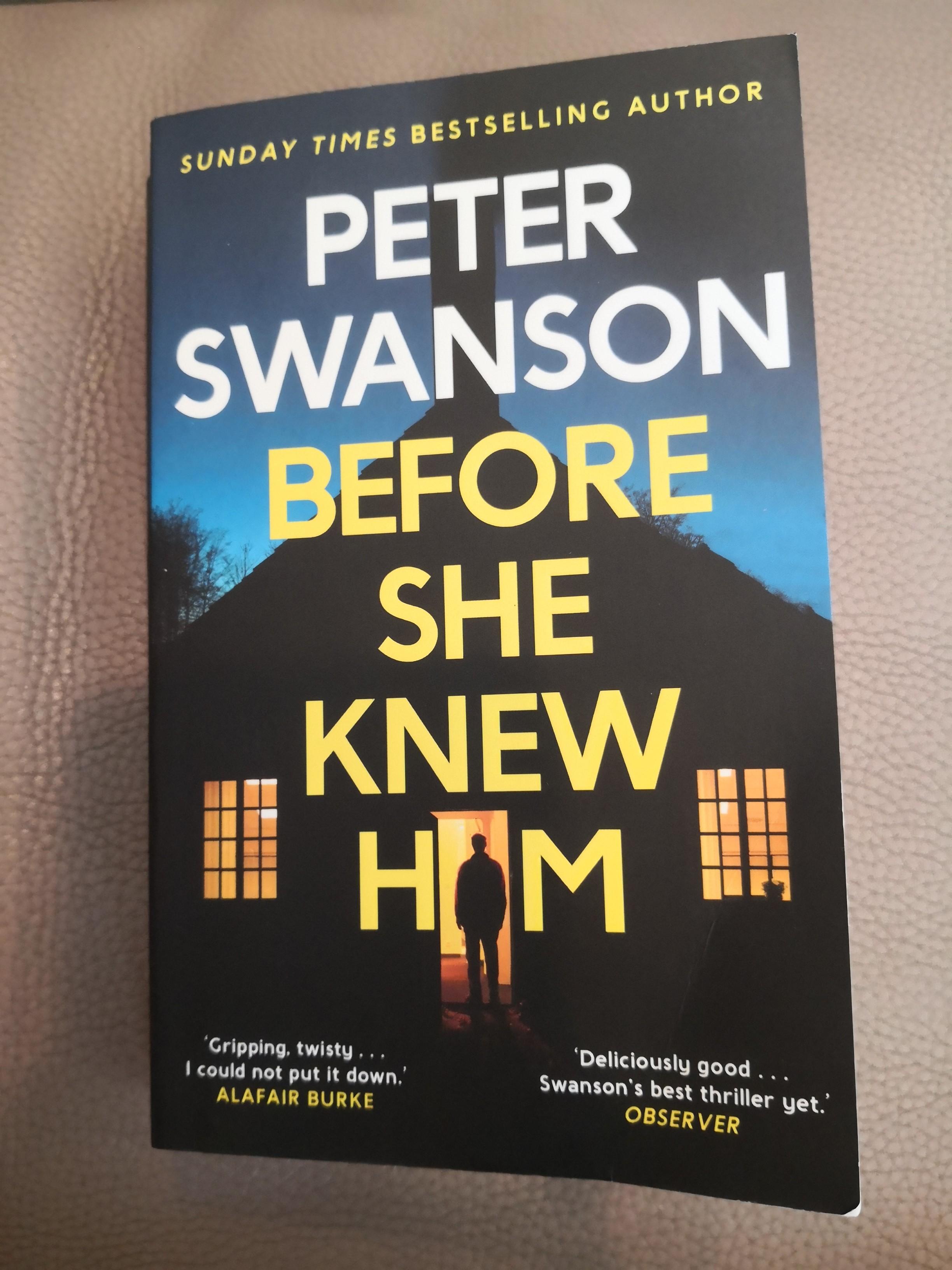 Before she knew him by Peter Swanson, Hobbies  Toys, Books  Magazines,  Fiction  Non-Fiction on Carousell