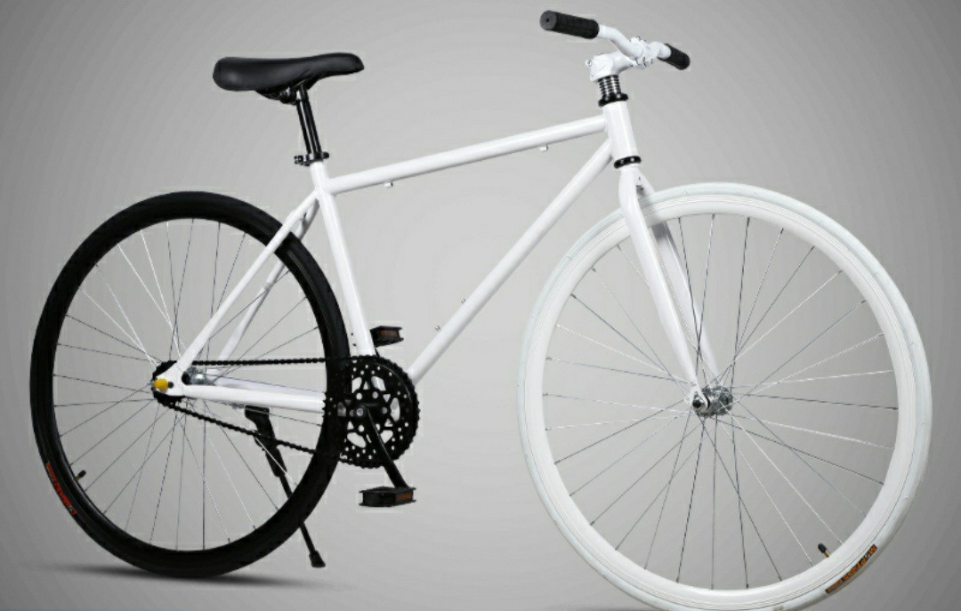 fixie black white