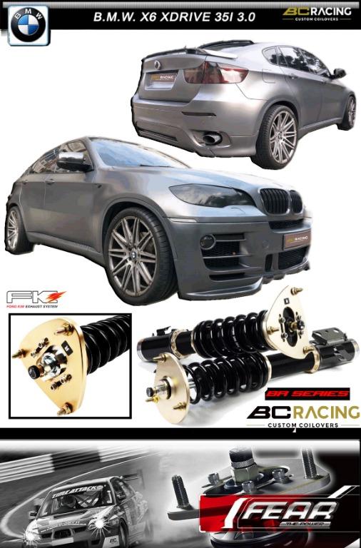 B M W X6 Xdrive 35i 3 0 E71 Bc Br Series Coilover Car Accessories Accessories On Carousell