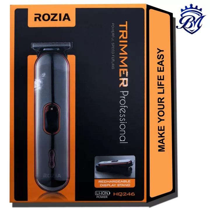 Bnib Authentic Rozia Hq 246 Professional Cordless Trimmer Rechargeable Health Beauty Hair Care On Carousell Style your hair with these professional rozia and create unique looks for any occasion. bnib authentic rozia hq 246 professional cordless trimmer rechargeable