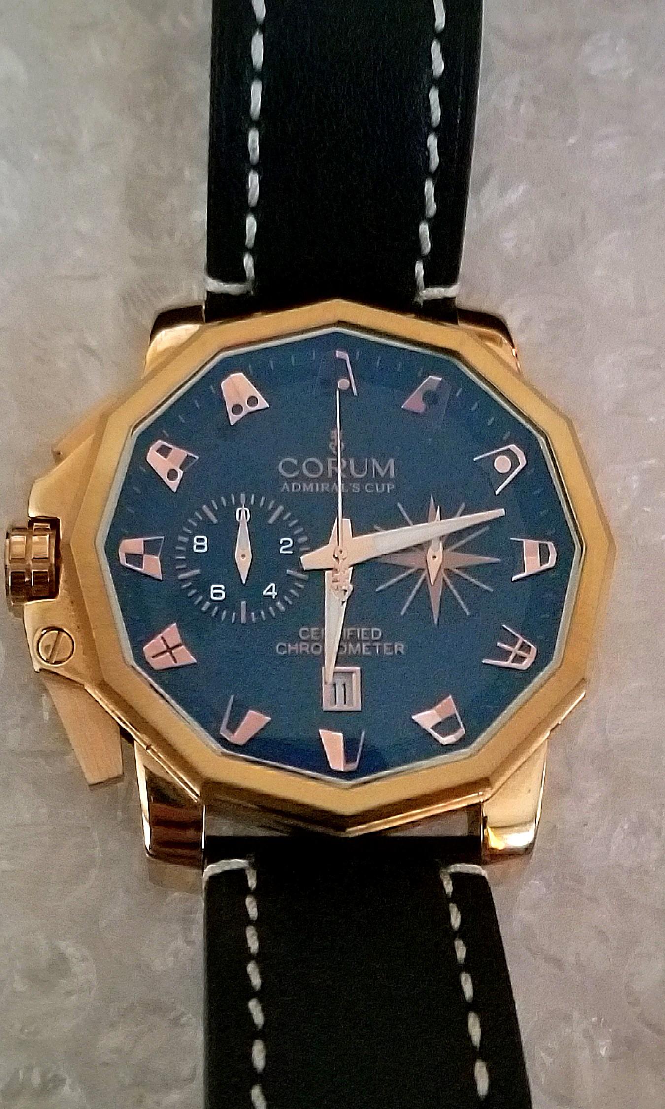Corum admirals shop cup certified chronometer