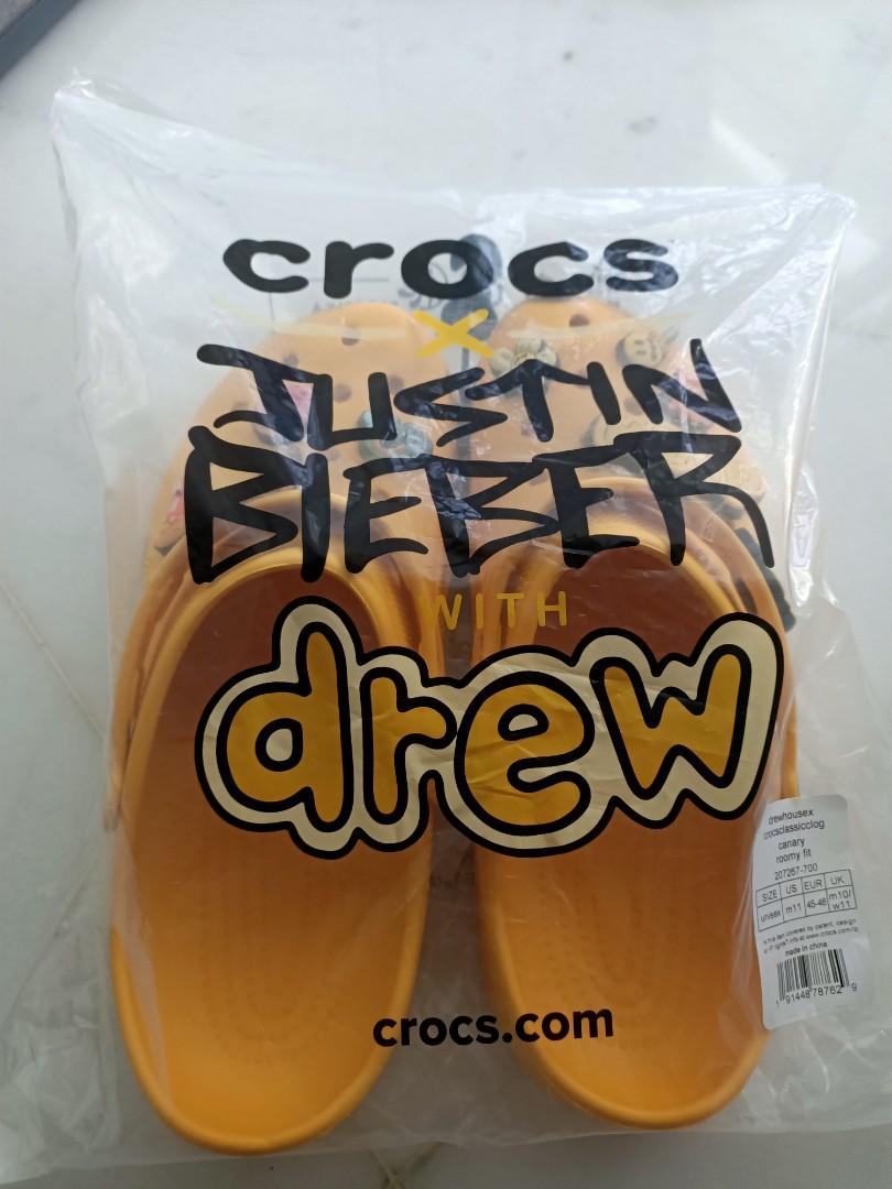 Crocs x Drew house, Men's Fashion, Footwear, Flipflops and Slides on
