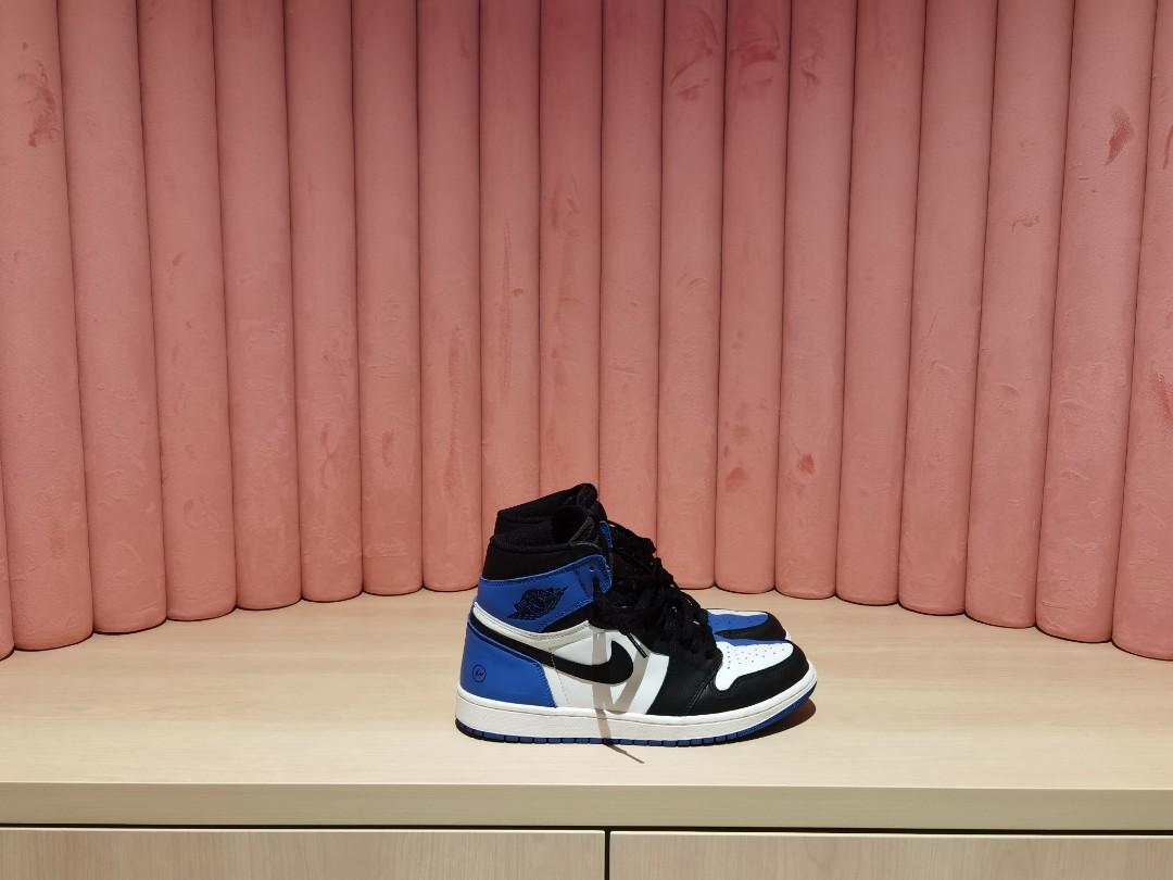 jordan 1 game royal fragment custom