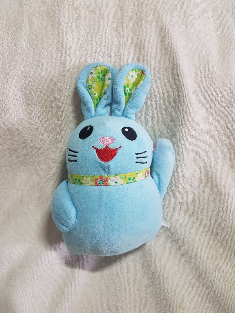 blue bunny plush