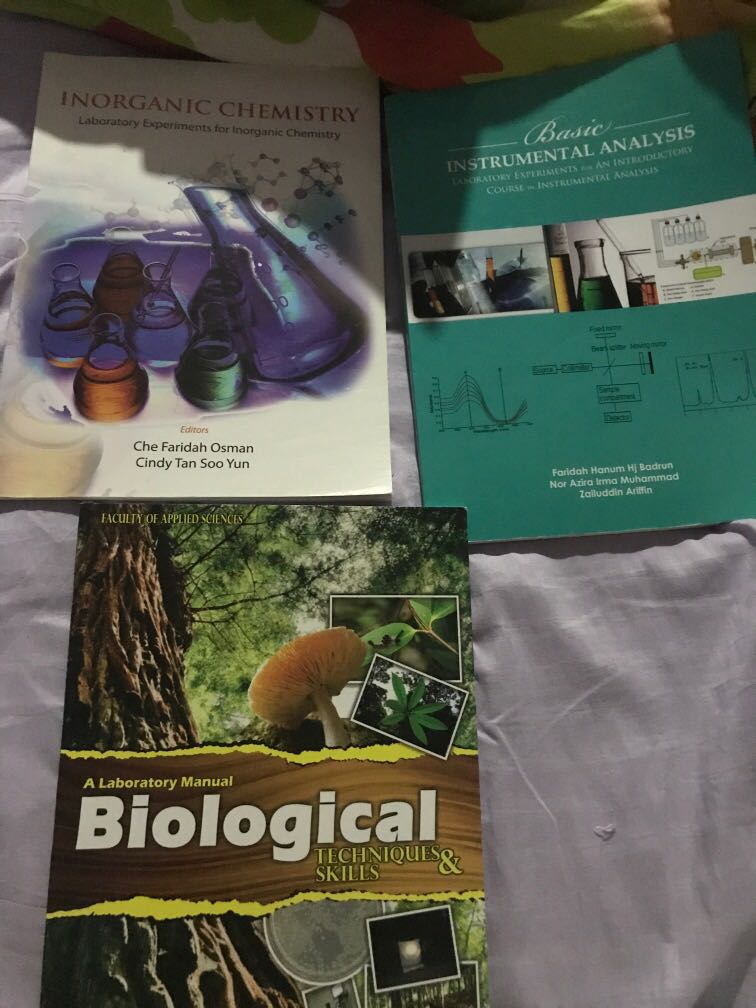 Diploma Sains Uitm Lab Manual Books Stationery Books On Carousell