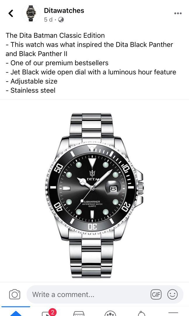 Dita submarine sales watch