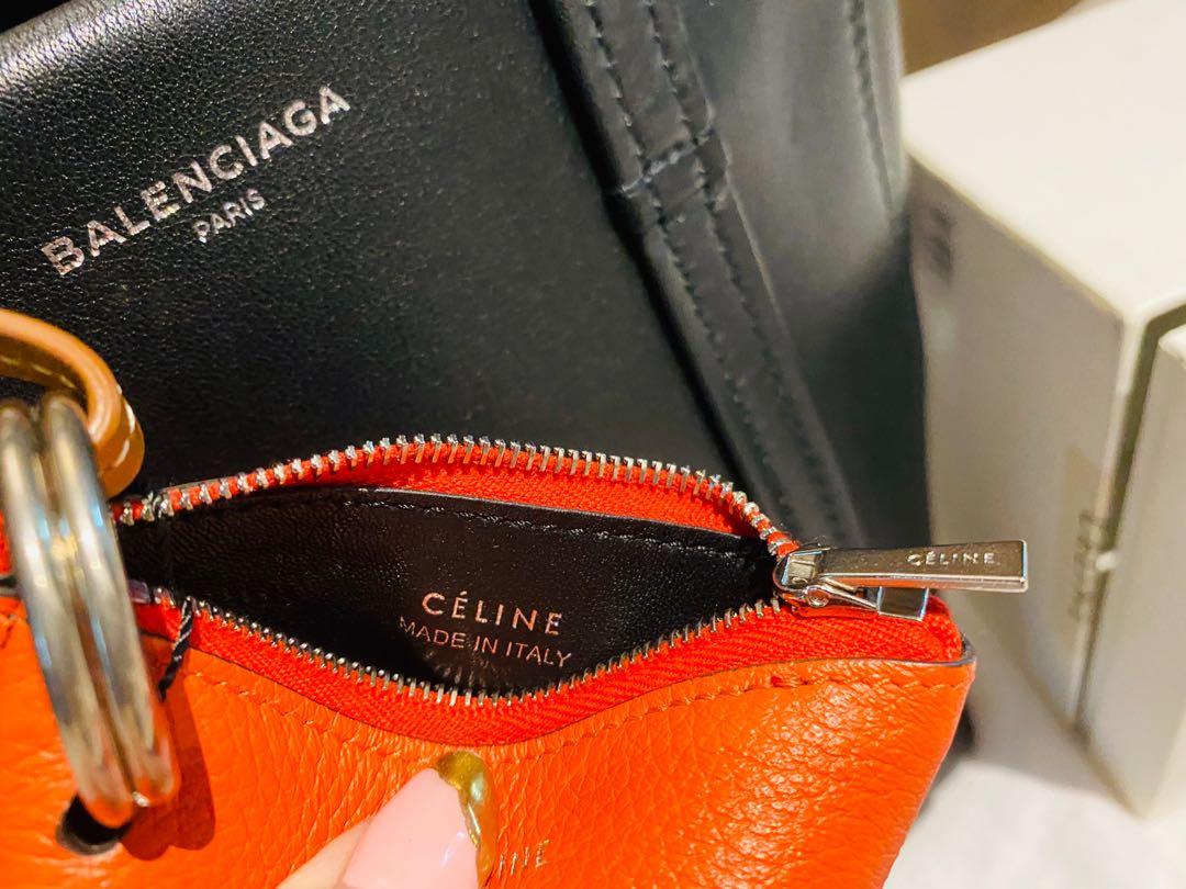 Free Celine bag charm Balenciaga Laundry Capas XS tote