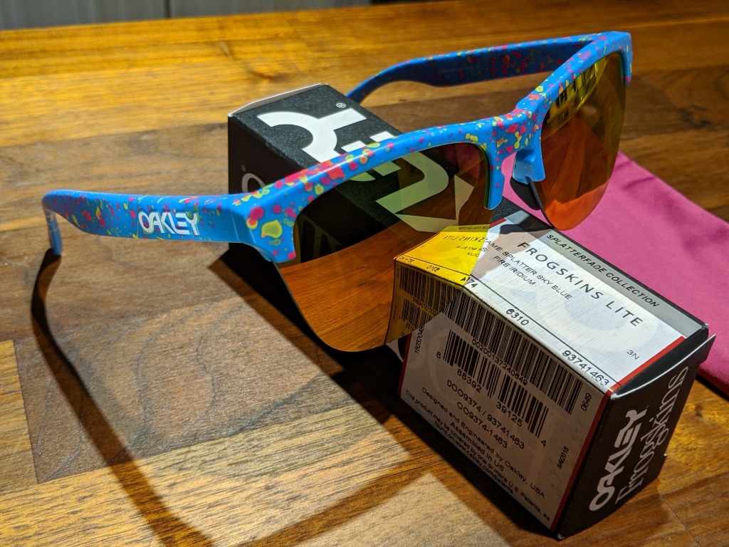 Oakley frogskins best sale lite splatterfade