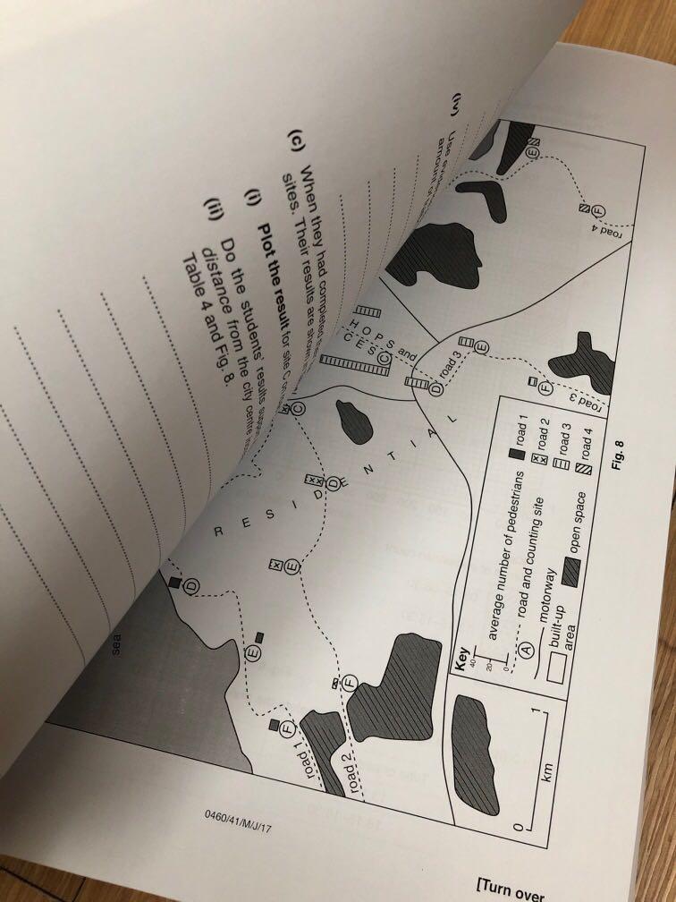 Igcse geography paper 4 past year paper marking scheme hobbies