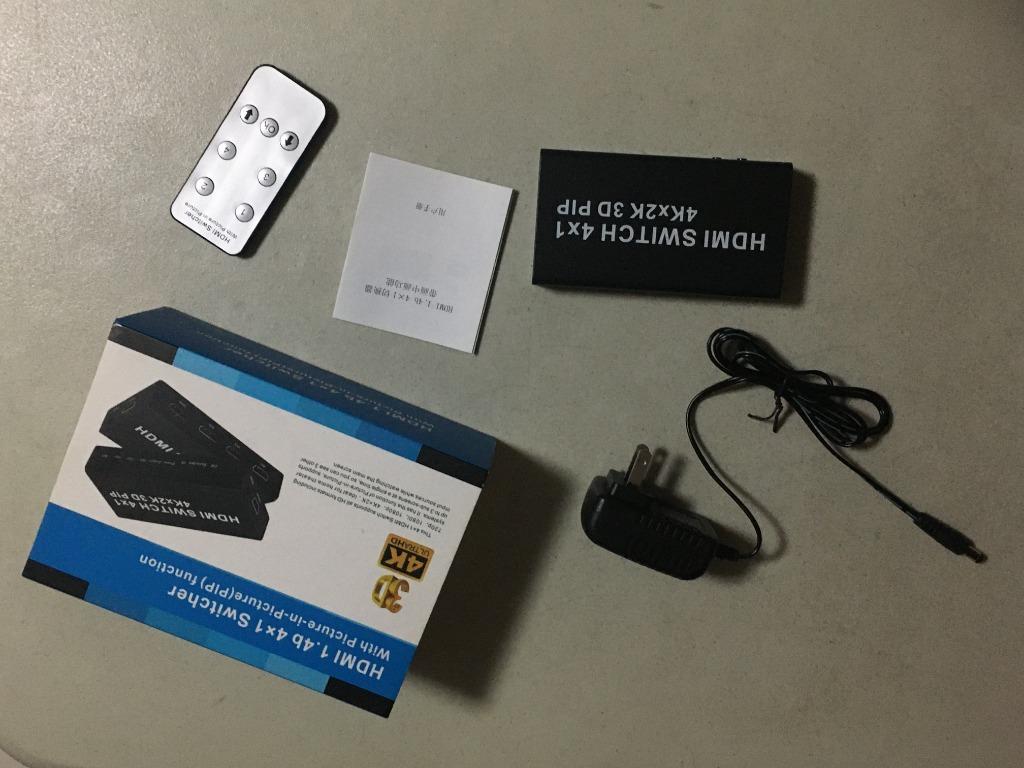 HDMI Switcher (Category: Cables & Adaptors) located in San Juan City. Submitted by jewel375 (Listing ID 1042394228, Image 1). Description: I only opened to test it. Reason for selling: I bought a TV, so I don't need it. HDMI cable not included..