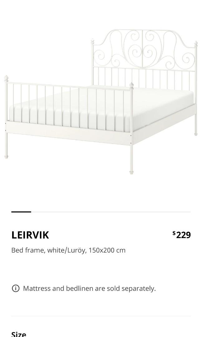 Ikea bed frame, Furniture & Home Living, Furniture, Bed Frames