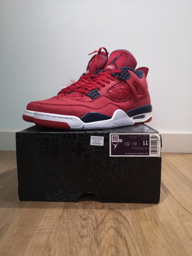Nike air jordan on sale 4 retro fiba