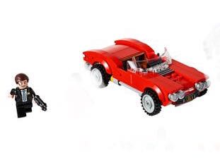 lego iron man car