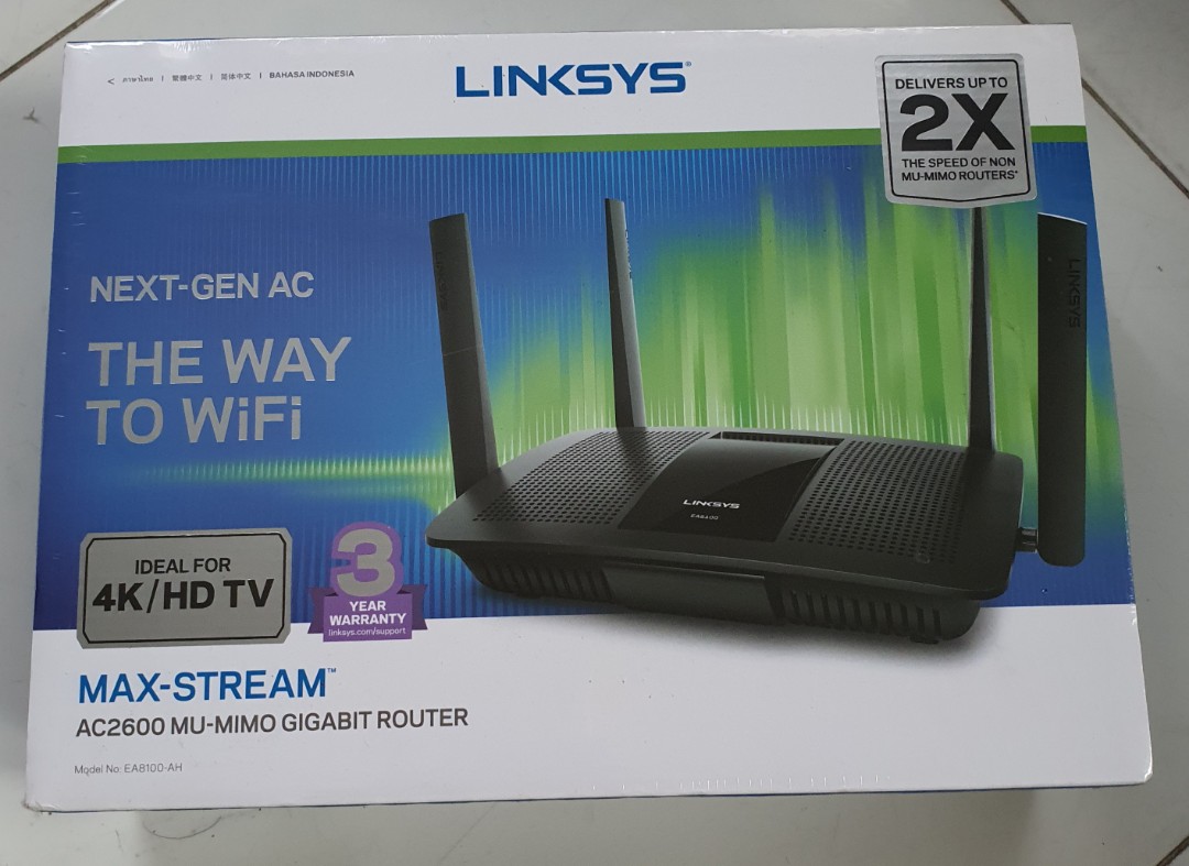Linksys Router, Computers & Tech, Parts & Accessories, Networking on
