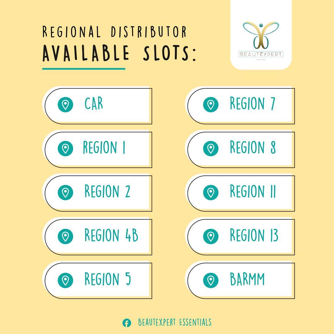 Looking for Distributors (Category: Face Care) located in Quezon City. Submitted by kween_g (Listing ID 1042289907, Image 1). Description: we're looking for Regionl, Provincial and city distributors. area available are posted!.