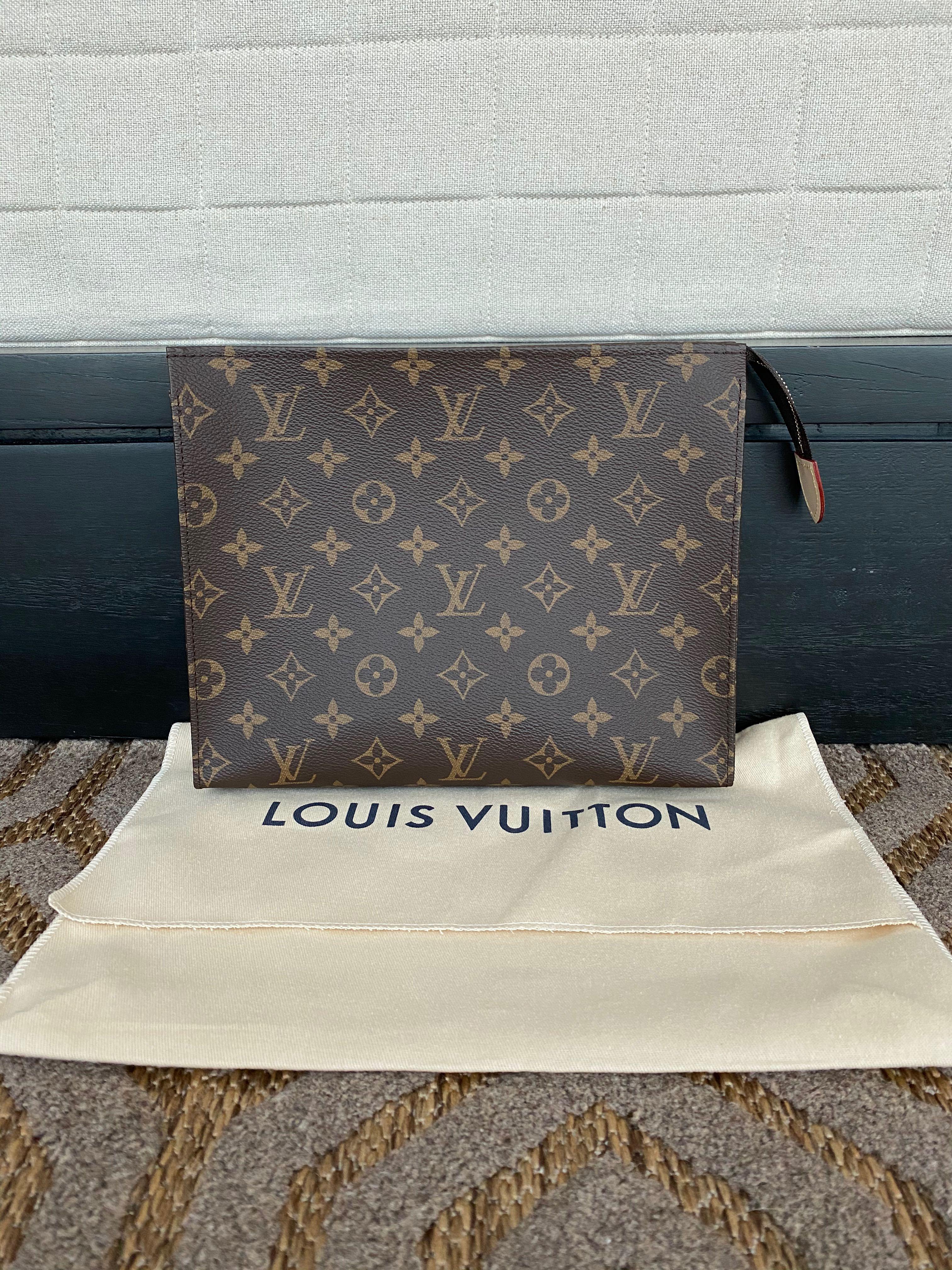 Louis vuitton Toiletry pochette 26, Luxury, Bags & Wallets on