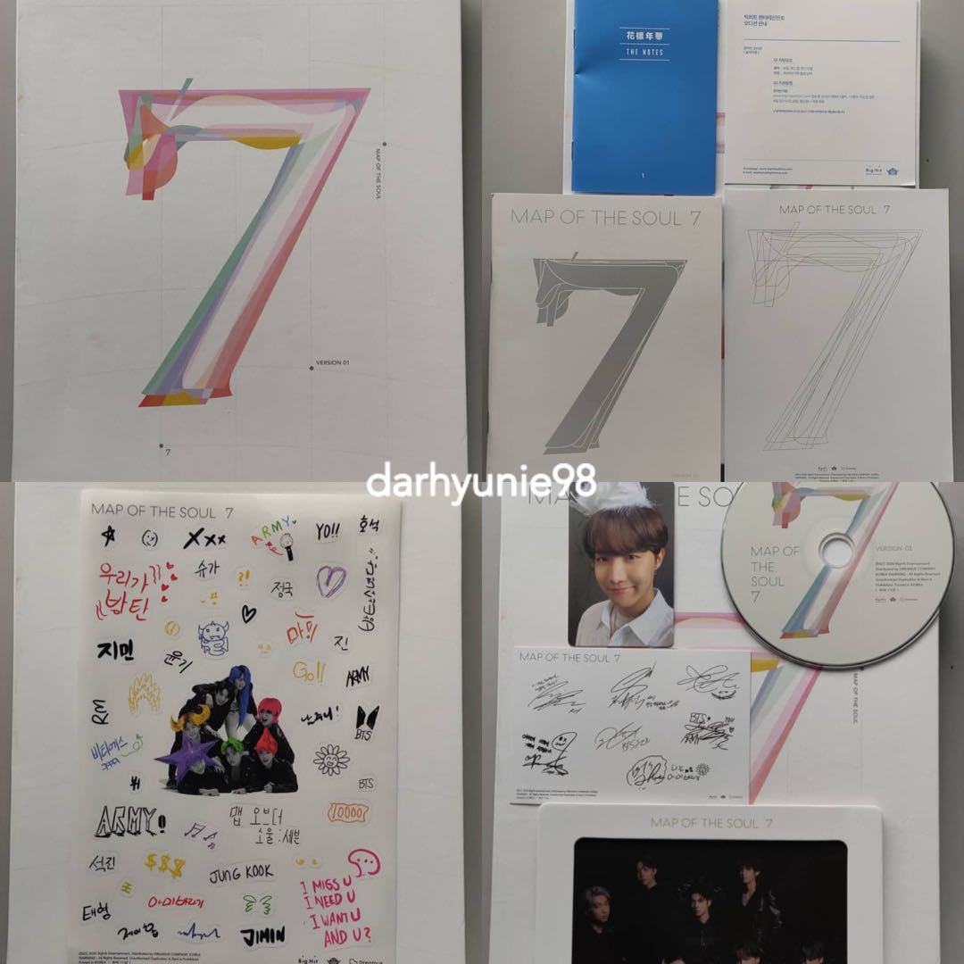 Media Markt Bts Map Of The Soul 7 BTS [MAPS OF THE SOUL:7], Hobbies & Toys, Collectibles & Memorabilia, K