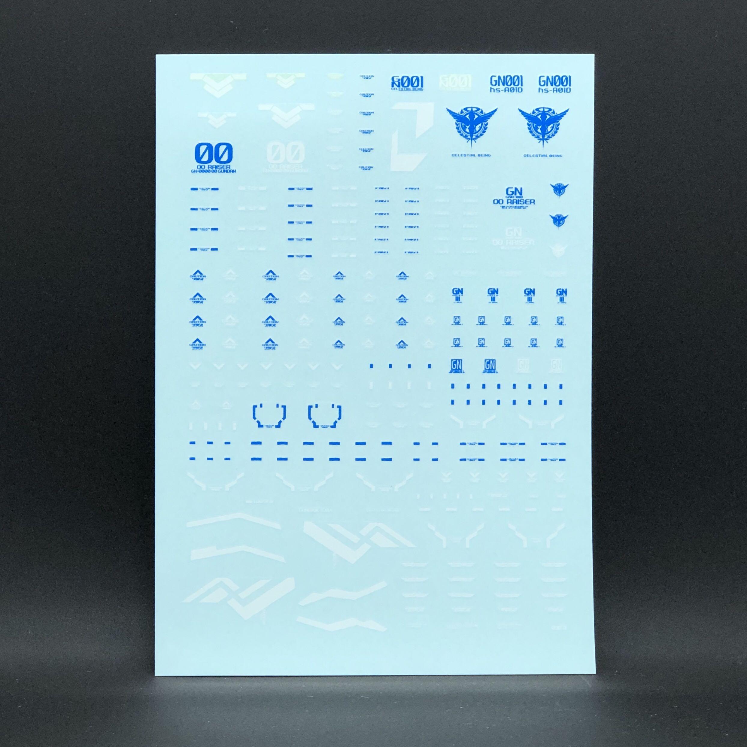 MG Gundam Avalanche Exia Gundam Decal 雪崩能天使高達水貼, 興趣及遊戲, 玩具& 遊戲類- Carousell