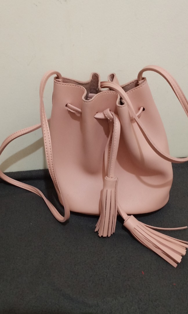 Miniso Bucket Bag take all 3 bag, Fesyen Wanita, Tas & Dompet di Carousell