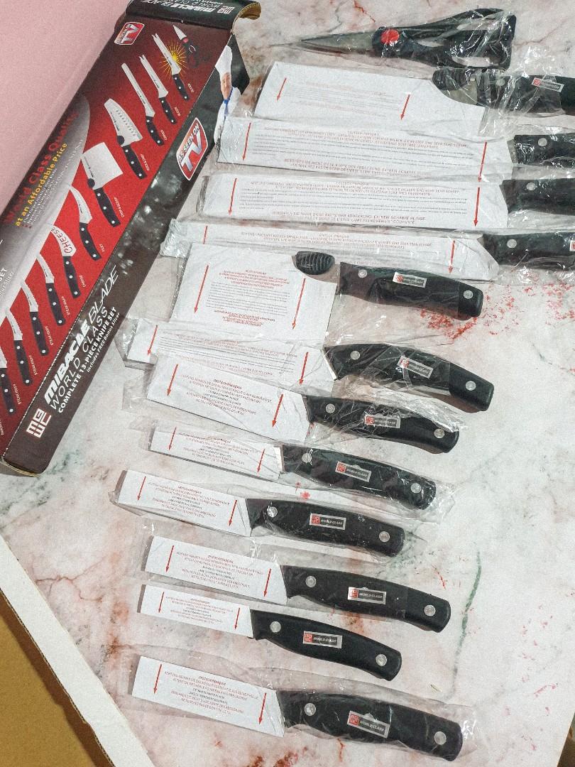 Miracle Blade Set of 13 (Category: Pest Control) located in Quezon City. Submitted by coreusell (Listing ID 1042394868, Image 2). Description: only used 1 knife.